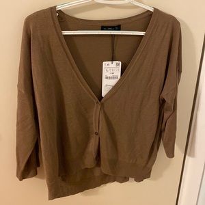 NWT L Zara Cardigan
